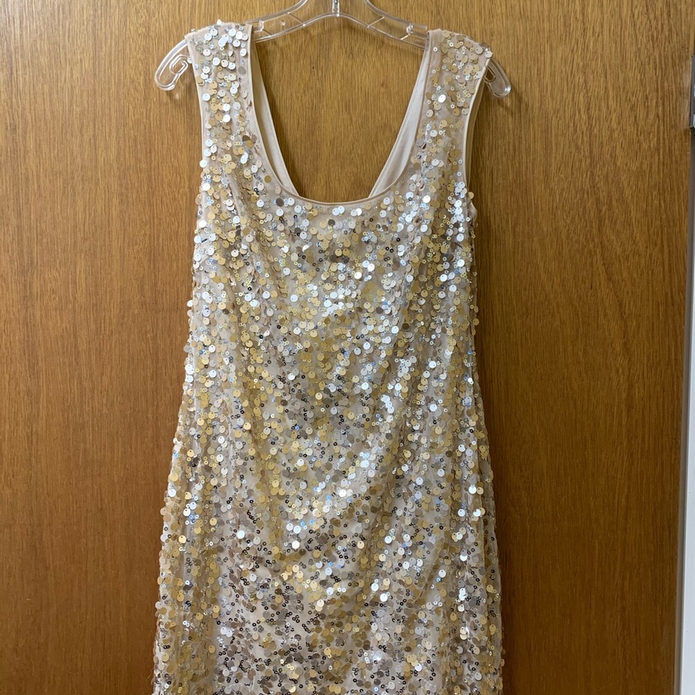 Guess Sequin Dress, Champagne Colored